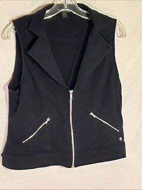 Forever 21 Navy Sleeveless Knit Vest